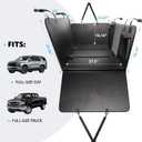 L Dog Truck Seat Cover,Hard Bottom Seat Cover,PU Leather Extender