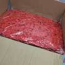 BLOSMON Flower Wall Panel Backdrop - 12 Pcs 24 x 16 Inch Red Artificial Hydrangea Floral Panels for Wedding Party Baby Bridal Shower Decor - 3D Fake Silk Flower Backdrop Decoration