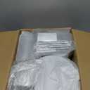 Goodluck 600 Piece Disposable Silver Plates for 100 Guests, Plastic Dinnerware Set of 100 Dinner Plates, 100 Salad Plates, 100 Spoons, 100 Forks, 100 Knives, 100 Cups, Plastic Plates for Party