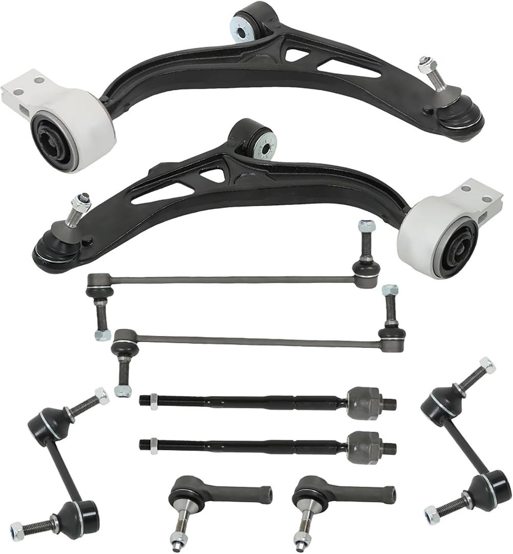 labwork Front Lower Control Arm Ball Joint Sway Bars Tie Rod Replacement for Ford Explorer 2011-2019 k622215 k622216 es800952 ev800893