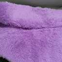 Amdrebio Purple Round Rugs 4Ft for Girls Bedroom Decor Aesthetic, Fluffy Fuzzy Circle Area Rugs for Kids Room, Soft Cute Furry Plush Shaggy Throw Lavender Carpet for Living Room, Baby Nursery, Dorm