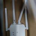 2026 WiFi Extenders Signal Booster for Home, 1200Mbps Dual-Band 5GHz 2.4GHz Signal Long Range Up to 10000 sq. ft & 50 Devices (4 Antennas)