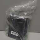 2 Pack Winter Neck Gaiter Warmer for Men&Women, Windproof Face Cover Fleece Face Mask Scarf for Cold Weather Sport (Black+black)