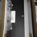 TUTOTAK Small End Table with Charging Station, Narrow Side Table with USB Ports and Outlets, Skinny Sofa Table, Slim Nightstand, Living Room, Bed Room, Black TB01BK060 (2-Tier7.9"D x 15.8"W x 22.5"H)