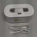 Ultrasonic Jewelry Cleaner, 48KHz Professional Jewelry Cleaner Ultrasonic Machine with Digital Timer, 30W Ultrasonic Cleaner for Necklaces, Eyeglasses, Rings, Dentures, Watch Strap