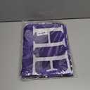 Hosuly 4 Pcs Easter Church Banners with Scripture Purple Easter Religious Banner for Sanctuary Wall Worship Bible Verse Crown of Thorns Religious Praise Hanging Signs for Church Event Decor