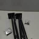 TORACK 4 Pack Garage Storage System Hooks, Heavy Duty Wall Mount Tool Organizer, Chair Hanger Garage Storage Utility Hooks for Car Tires, Ladders, Chairs, Strollers, Power Tools, Garden Tools