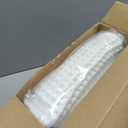 MIULEE Set of 2 Waffle Bathroom Rugs, Boho Bath Rugs Non Slip Washable, Super Absorbent Bath Mats, Ultra Soft Rubber Backed Shower Mats for Bathroom Floor, Tub and Shower, White, 18x30 Inch