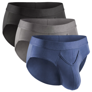 REAL MEN Brushed Nylon Briefs M