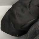 ZITY Men's Zip Up Hoodie Heavyweight Winter Sweatshirt Fleece Sherpa Lined Warm Jacket (X-Large, Black/Dark Gray)