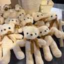 9 Packs Bulk Teddy Bear Baby Shower, Small Teddy Bear
