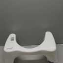 Squatty Potty Simple Curve Bathroom Toilet Stool 7" White