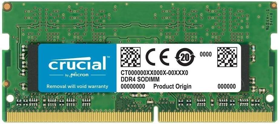 Crucial 16GB, 260-pin SODIMM, DDR4 PC4-19200