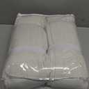 Natural Pinch Pleated Curtains 102 Inches Long Set of 2, Linen Drapes Back Tab with Hooks,Light Filtering Window Curtain Panels for Living Room 70 Width 102 Length