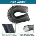 8 Inch Leaf Vac Hose, 6 Foot of 8 Inch PVC Flexible Grass Catcher Bagger for DR Agri-Fab Etc, Fits Most Brands DR Trac Vac Cyclone