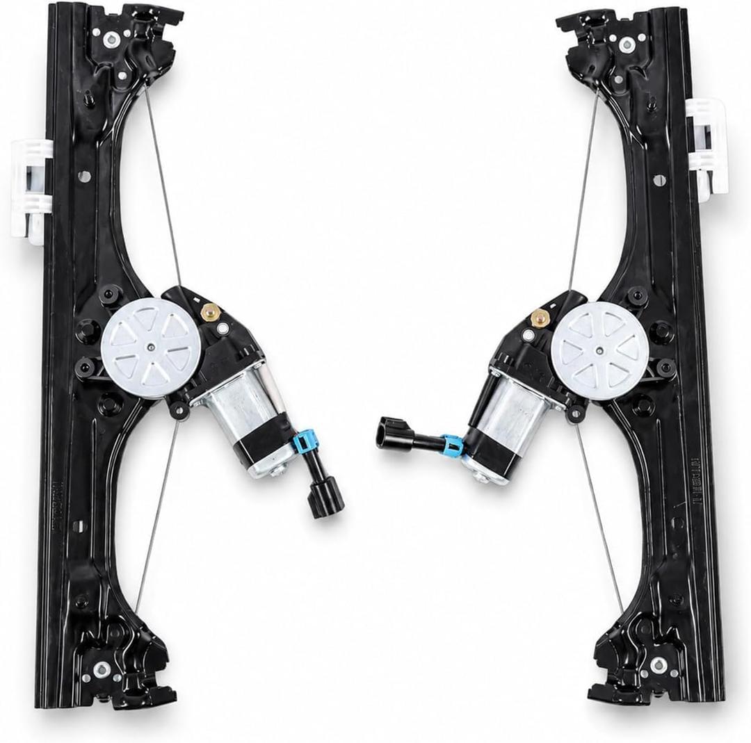 Front Left Right Window Regulator Compatible with 500 2012-2019