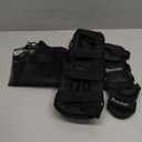 BOSONER Kids/Youth Knee Pads Elbow Pads Wrist Guards Set for 3-15 Years, Child Protective Gear Set for Roller Skates, Cycling, BMX Bike, Skateboard, Inline Skating, Scooter Riding Sports (Silver Black)