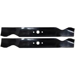 proven part Lawn Mower Deck Blades, Set of 2, 42 Inch Cut 742-0616 742-04410