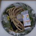 Plug in Pendant Light Hanging Lights with Plug in Cord Boho Hanging Lamp Glass Gold Mid Century Modern Vintage Dimmable Green Flower Plug in Chandelier Ceiling Fixture for Living Room,Kitchen