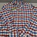 Men's Relaxed-Fit Long-Sleeve Flannel Shirt M-L