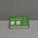 Vinaco G16.5 Candelabra Base Bulbs LED, 3 Pack 600LM G16.5 Light Bulb LED 5W, Equivalent 60W, Warm White 2700K No Flicker G 16.5 Dimmable Bulbs 120V, E12 Base for Chandeliers, Ceiling Fan, Pendant.