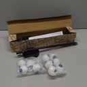 JOYIN Halloween Decorations Outdoor Solar Scary Eyeball Lights, 2 Pcs 10 LEDs Warm Pathway Yard Stakes, Waterproof Firefly Lights for Halloween Graveyard Yard Garden Patio Walkway Party