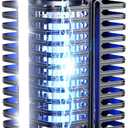 Minimoon Bug Zapper Outdoor with Dual LED Lights, 15W Mosquito Zapper 4200V Electric Fly Trap, Western Theme, IPX4 Waterproof, 5.9 Ft Cord, Fly Zapper for Backyard, Patio, Indoor