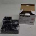 Bostitch Office Konnect Desk Organizer Accessory Tray & Storage Cup Bundle, Stacks for Desktop Storage,Makeup Organization, Black (Kit)