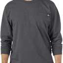 Dickies Men's Long Sleeve Heavyweight Crew Neck (Gray, XL)