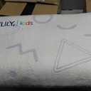 MLILY Kids Pillow for Sleeping, Adjustable Kids Memory Foam Pillow for Bed Set, Breathable and Soft Pillows for Kids Boy Girl, CertiPUR-US Certified, 12x20 Inch, Purple, Standard