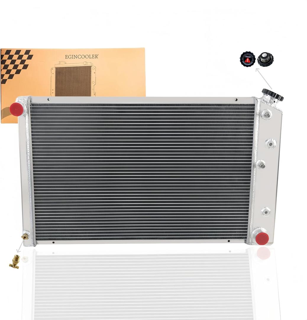 3 Row Radiator Compatible with 1978-1988 G-Body Monte Carlo El Camino Regal Cutlass 1979 1980 1981 1982 1983 1984 1985 1986 1987 Full Aluminum Radiators
