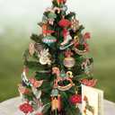 Freshcut Paper Pop Up Christmas Cards, Christmas Tree, 15 Inch Life Sized 3D Popup Greeting Card, Holiday Card, Thank You Gifts, Blank Notecard & Envelope