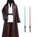 ALIZIWAY Costume Adult Mens Costumes Kylo Ren Knight Halloween Costumes with Lightsaber, Medium