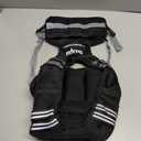 Yes4All Adjustable Weighted Vest 11-32lbs with Reflective Strip, Large Weight Vest for Strength Training for Men & Women (Black)