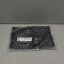 Crampon Traction Cleats Anti-Skid Traction Grips Crampons Spikes 7 Point Cleats for Footwear for Walking, Jogging, Hiking, Mountaineering Ice Snow Grips (Black 2 Pairs)