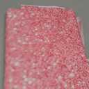 LofarisPink Bokeh Photography Backdrop with Simulated Shinny Spots, Sparkle-Like Abstract Halos Background for Newborn Baby Shower Birthday Party Decorations, Portrait Photo Booth Props 7x5ft