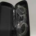 Hydrating Dry Eye Relief Sleep Mask, CPAP Moisture Eye Mask for Sleeping, Best Sleep Eye Mask for Woman Man (Transparent)