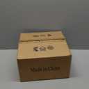 Rattan Light Fixtures Ceiling Mount, 3-Lights Boho Flush Mount Ceiling Light, Hand-Woven Cage Shade Lamp Lighting, Rustic Rattan Chandelier for Hallway Bedroom Kitchen Farmhouse Foyer Entryway (White) (Small)