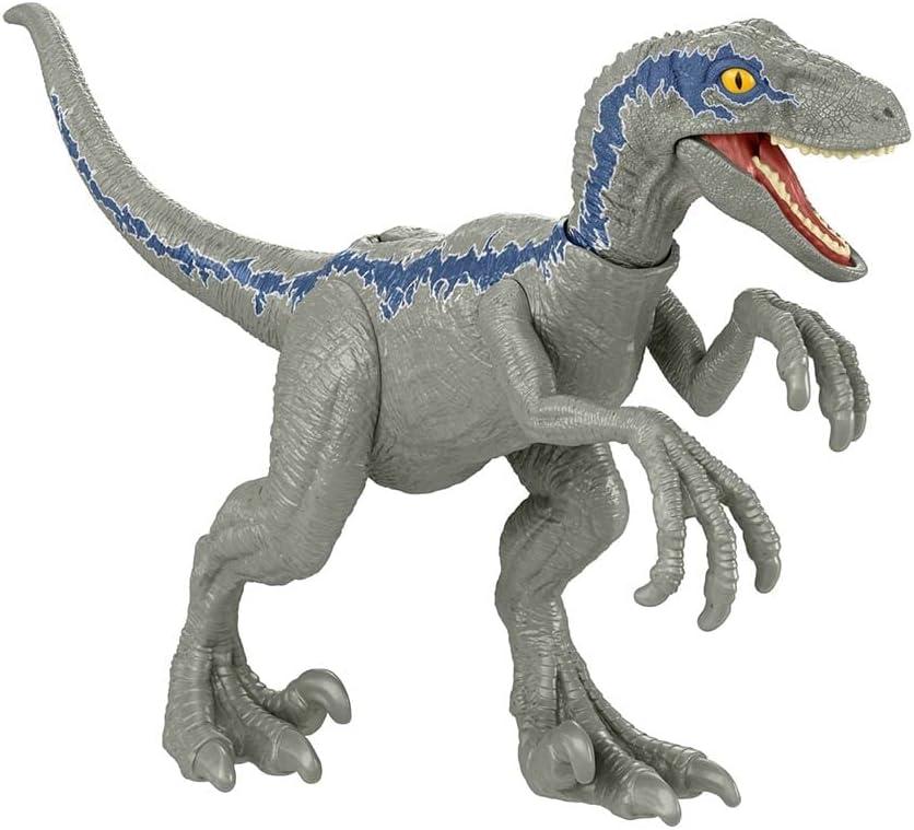 Jurassic World Dominion 2022 Movie Series Ferocious Pack Velociraptor Blue