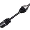 PAROD 2pcs 661345 Front CV Axle Fit for Chevy Trailblazer For GMC Envoy 02-09, Isuzu Ascender 03-08, Oldsmobile Bravada 02-04, Saab 9-7x 05-09, Buick Rainier 04-07, Trailblazer EXT/Envoy XL 02-06, XUV