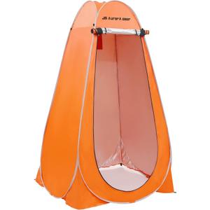 Pop Up Privacy Shower Tent Portable Tent Changing Room Camping Toilet Dressing Roomwith Window for Camping Beach Hiking Fishing with Carry Bag