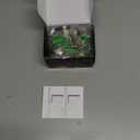 Magnetic Door Stopper for Bottom of Door Catch, Heavy Duty Magnets Door Stops Holder to Keep Door Open, No Drill Strong Adhesive & Screws, Wall & Floor Mounting Stainless Steel Doorstop 2 Pack Gold