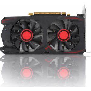 Denash 6GB GDDR5 Graphics Card, Video Card GPU for Gaming 192BIT Core Width 783MHz Core Frequency with HD Multimedia Interface, DVI, VGA for PC Computer Work