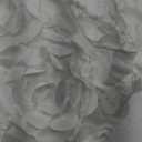 Moukeren 1 Pcs White Rosette Throne Chair Cover Satin Rosette Stretch Banquet Spandex Fitted Chair Cover for Wedding Party Banquet Catering