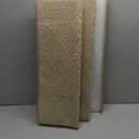 PURE ERA Bullnose Carpet Stair Treads Tape Free Non-Slip Indoor Stair Protectors Pet Friendly Stair Treads for Wooden Steps 9.5" x 30"(14 Pieces,Cream Gray Mini-Diamond Trellis)