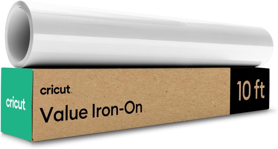 Value Iron-on - White - 12 in x 10 ft (1)