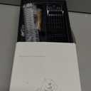 Dog Clippers for Grooming Heavy Thick Hair & Coats, 7500rpm Low Noise Cordless Pet Shaver, Dog Grooming Kit with Paw Trimmer Nail Grinder for Small Large Dogs (Black&white)