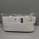 Parker Baby Diaper Caddy - Nursery Storage Bin and Car Organizer for Diapers and Baby Wipes - White, Large