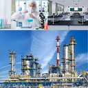 4 Gas Monitor, Portable CO, H2S, O2,EX Gas Detector Meter - Ready to Use (Black)