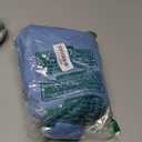 Small Ironing Board Cover and Pad 12.5 x 30, Elastic Edge, Silicone Coated, Resist Scorching, Heavy Duty Padded Cover for Mini Table Top Iron Board (Silicone Coating-Blue, 12" x 30")